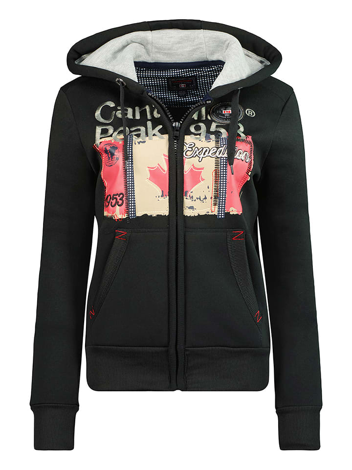 Canadian Peak Bluza "Farloteak" w kolorze czarnym rozmiar: XXL