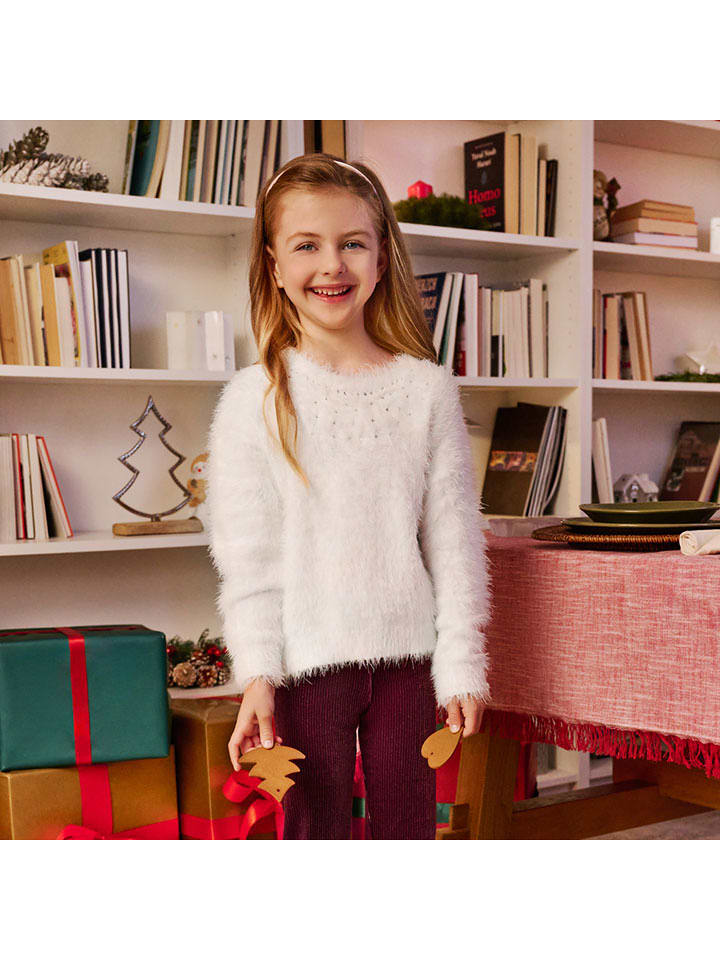 COOL CLUB Sweter w kolorze kremowym rozmiar: 110