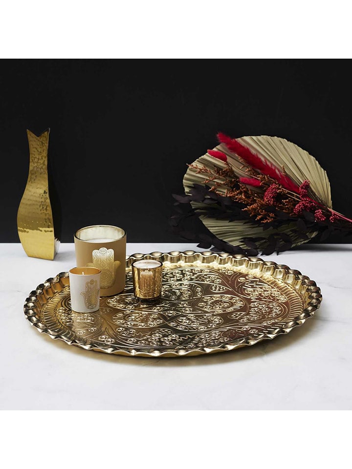 Make a Wish Taca w kolorze złotym - Ø 47,5 cm rozmiar: onesize