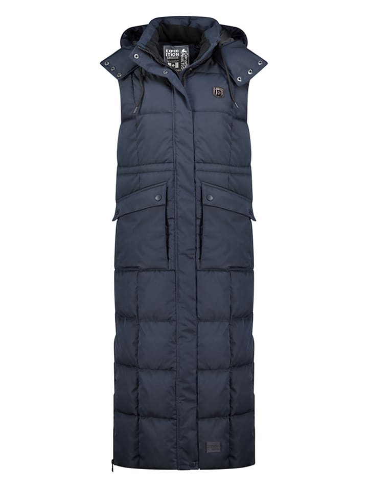 Canadian Peak Kamizelka zimowa "Vardeak" w kolorze granatowym rozmiar: XL