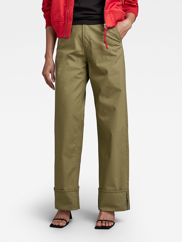 G-Star Spodnie w kolorze oliwkowym rozmiar: W30