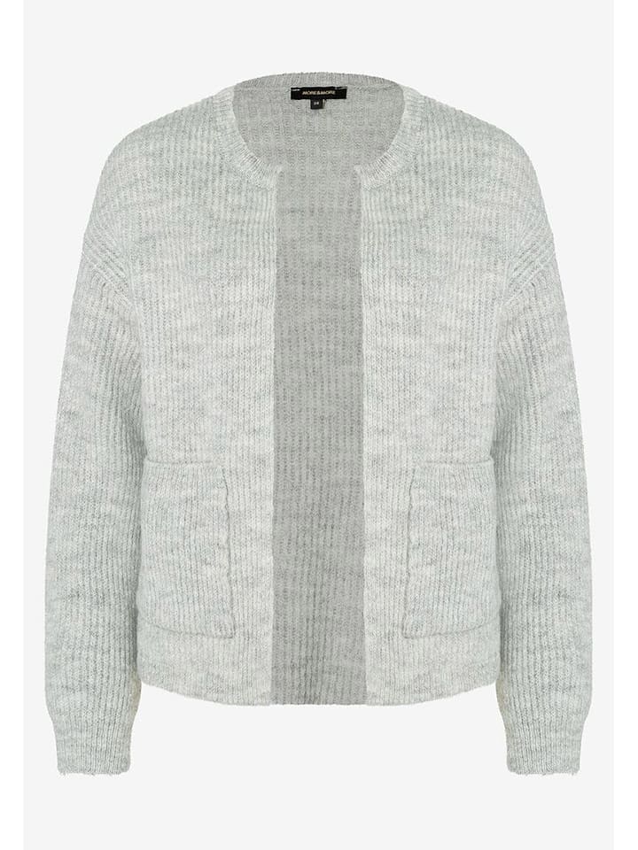 More & More Kardigan w kolorze jasnoszarym rozmiar: 40