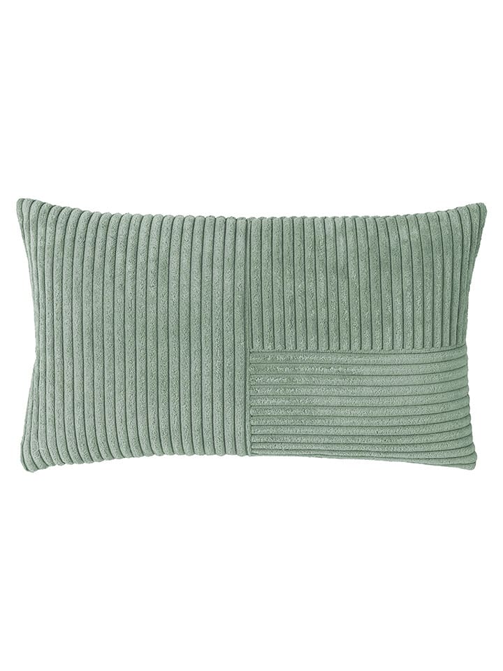 Magma Heimtex Poszewka "Shara" w kolorze zielonym na poduszkę - 30 x 50 cm rozmiar: onesize