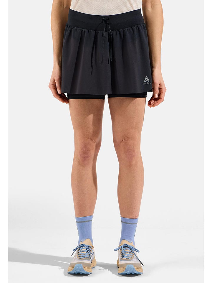 Odlo Spódnica "X-Alp" w kolorze czarnym do biegania rozmiar: S