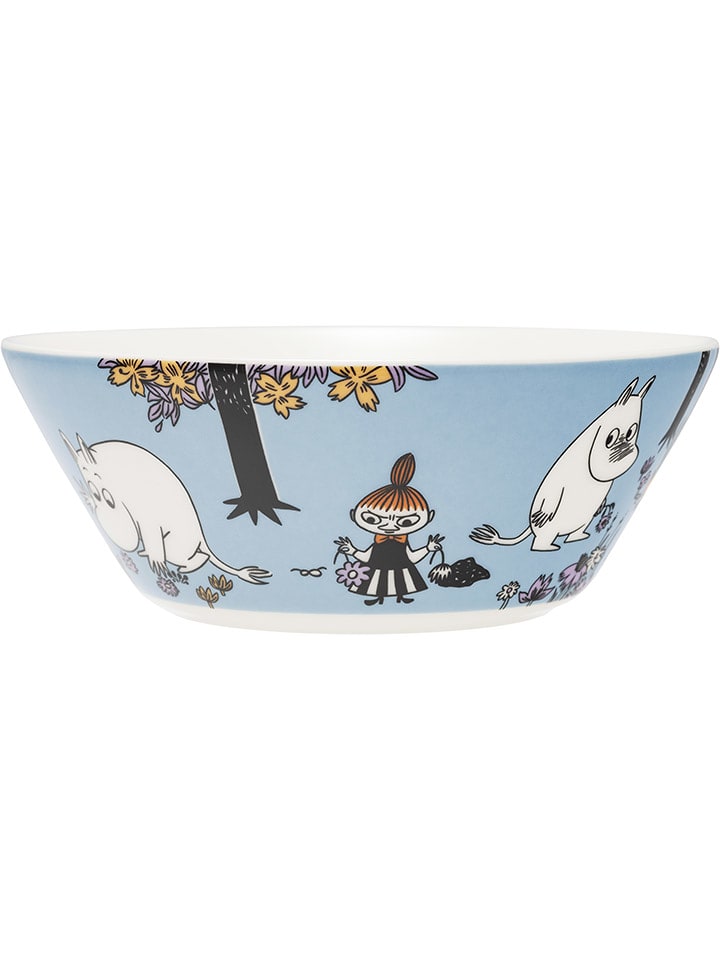 Moomin Miska "Friends Forever" w kolorze błękitnym - Ø 15 cm rozmiar: onesize