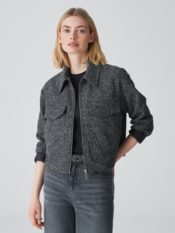 OPUS Kurtka koszulowa w kolorze czarnym rozmiar: 42