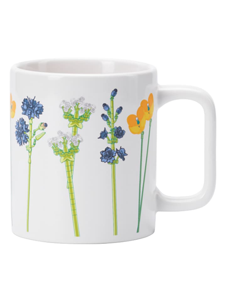 LEGO Kubek "Wild flower" w kolorze białym - 300 ml rozmiar: onesize