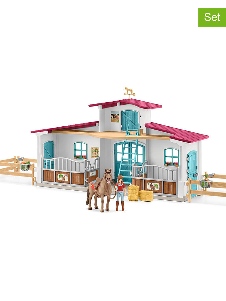 Schleich 75-częściowy zestaw "Riding Center Light" - 5+ rozmiar: onesize