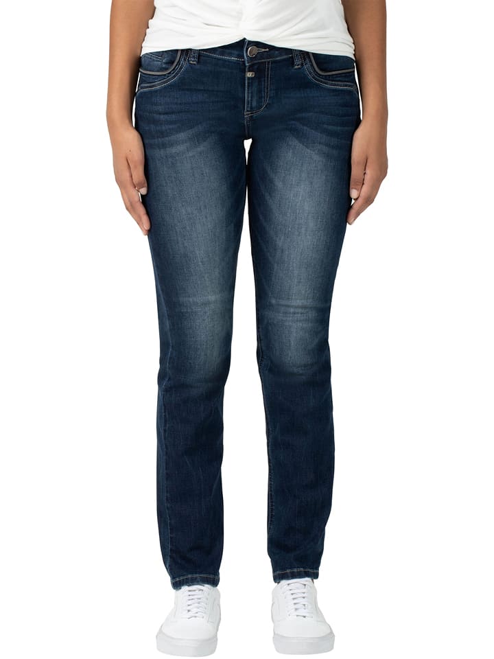 Timezone Dżinsy "Tahila" - Slim fit - w kolorze granatowym rozmiar: W31/L32
