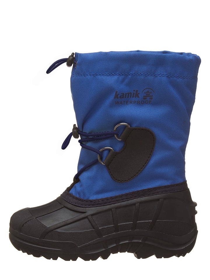 Kamik Kozaki zimowe "Southfrost" w kolorze niebieskim rozmiar: 25