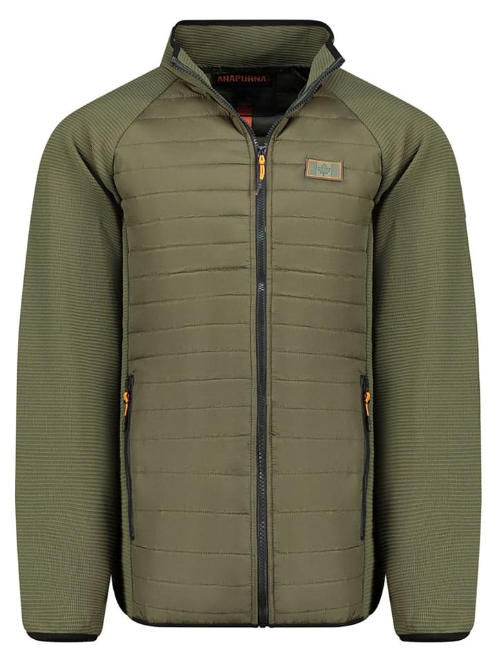 ANAPURNA Kurtka hybydrowa "Traboulana" w kolorze oliwkowym rozmiar: S