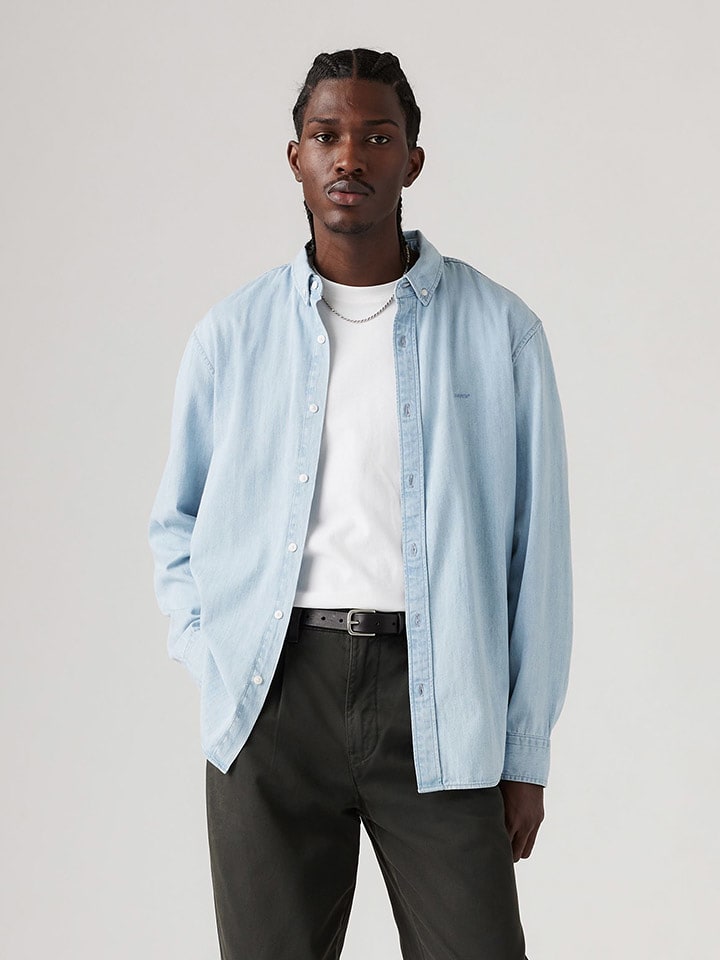 Levi's Koszula dżinsowa w kolorze błękitnym rozmiar: XL