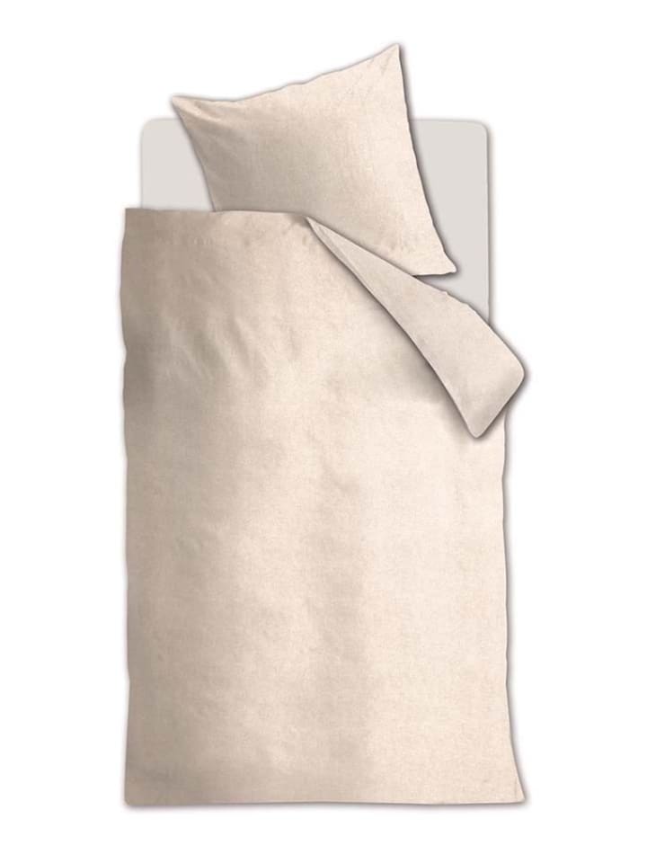 Beddinghouse Komplet pościeli flanelowej "Frost" w kolorze białym rozmiar: 135x200 cm