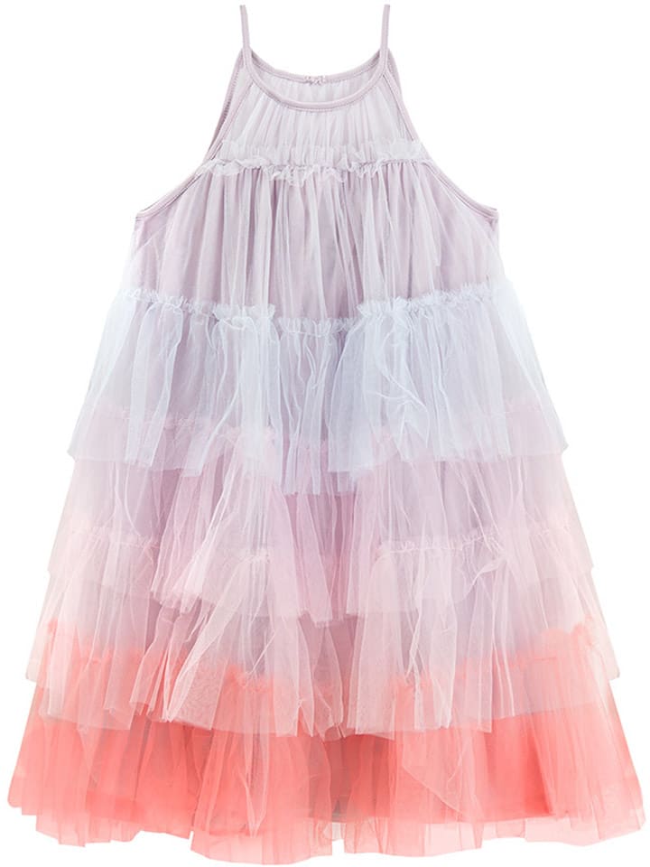 COOL CLUB Sukienka w kolorze jasnoróżowo-fioletowym rozmiar: 128