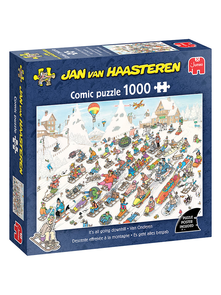 Jumbo 1000-częściowe puzzle - 12+ rozmiar: onesize