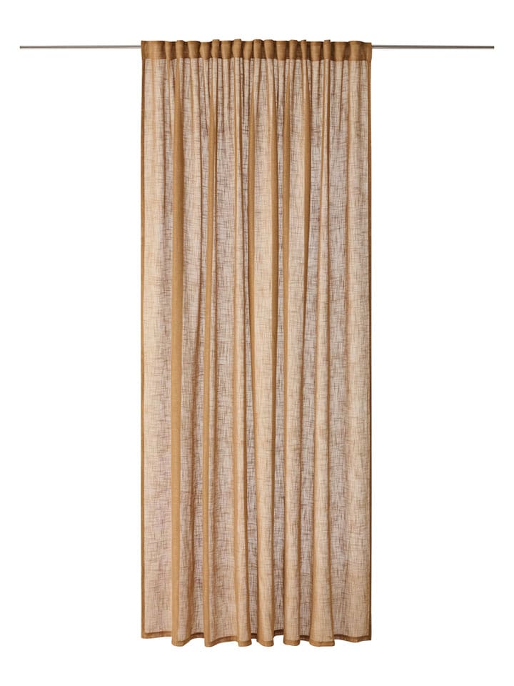 Ellos Home Firanka "Gabriella" w kolorze jasnobrązowym rozmiar: 300 cm