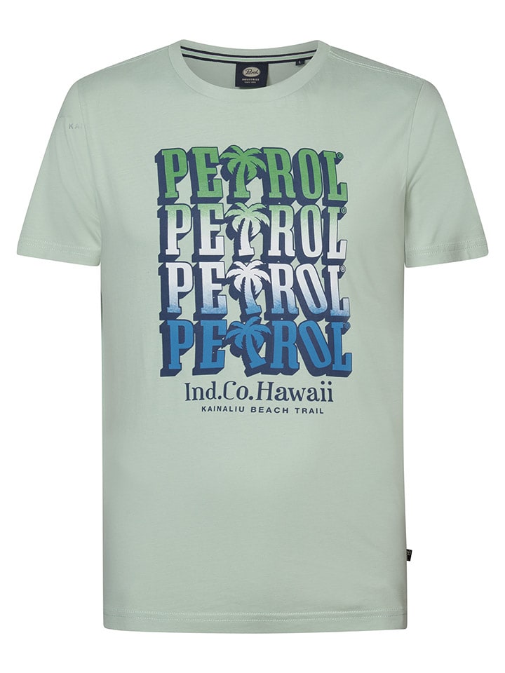 Petrol Industries Koszulka w kolorze jasnozielonym rozmiar: XL