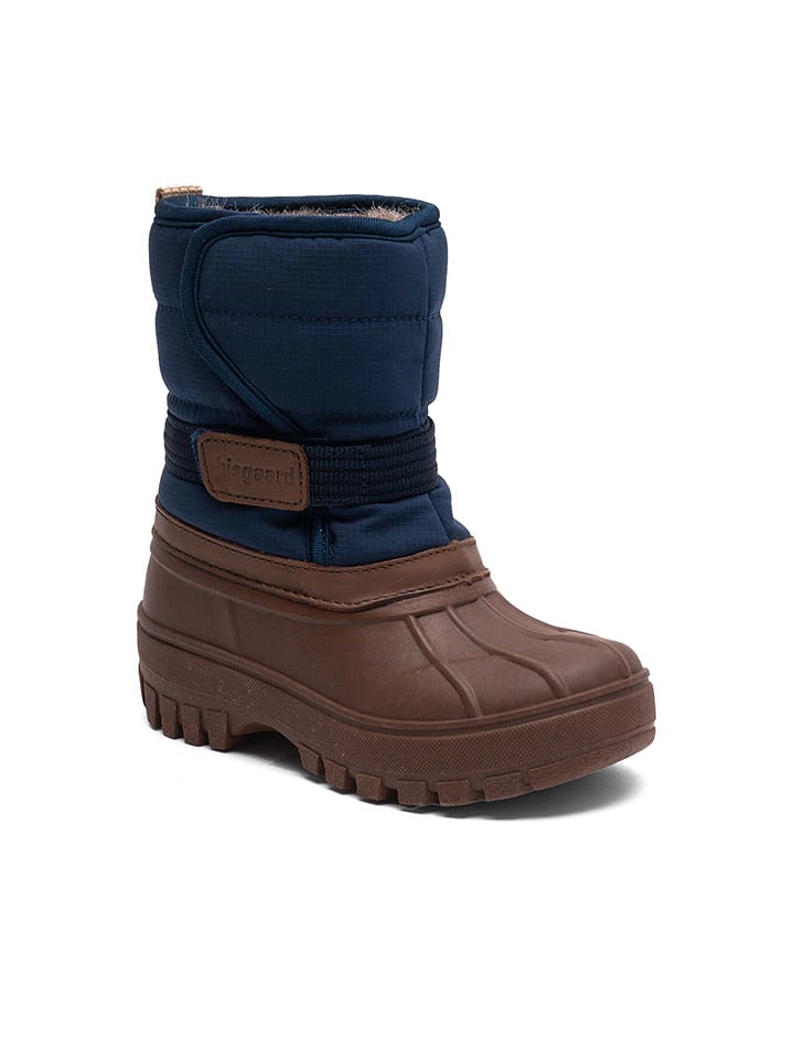 bisgaard Kozaki zimowe "Pacson" w kolorze jasnobrązowo-granatowym rozmiar: 31
