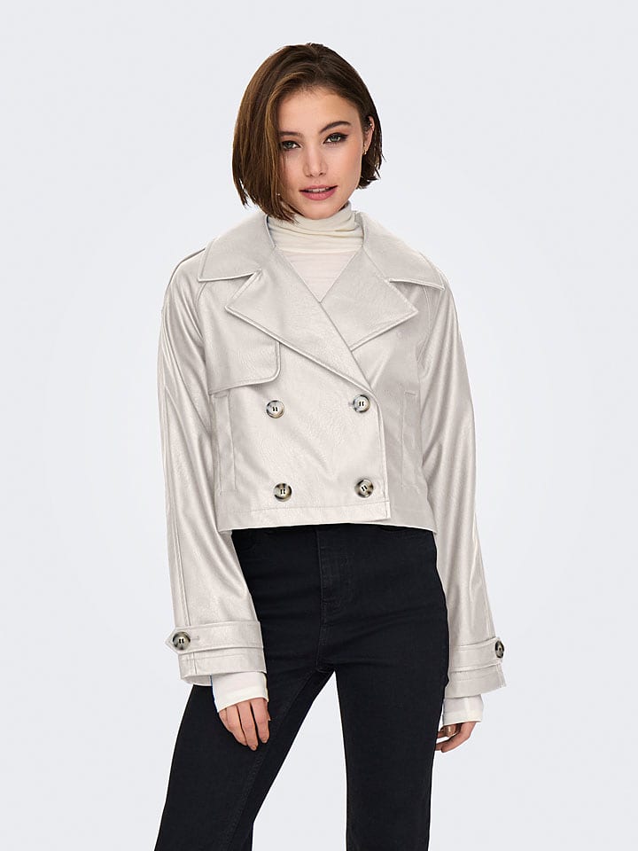 ONLY Kurtka przejściowa w kolorze beżowym rozmiar: XS