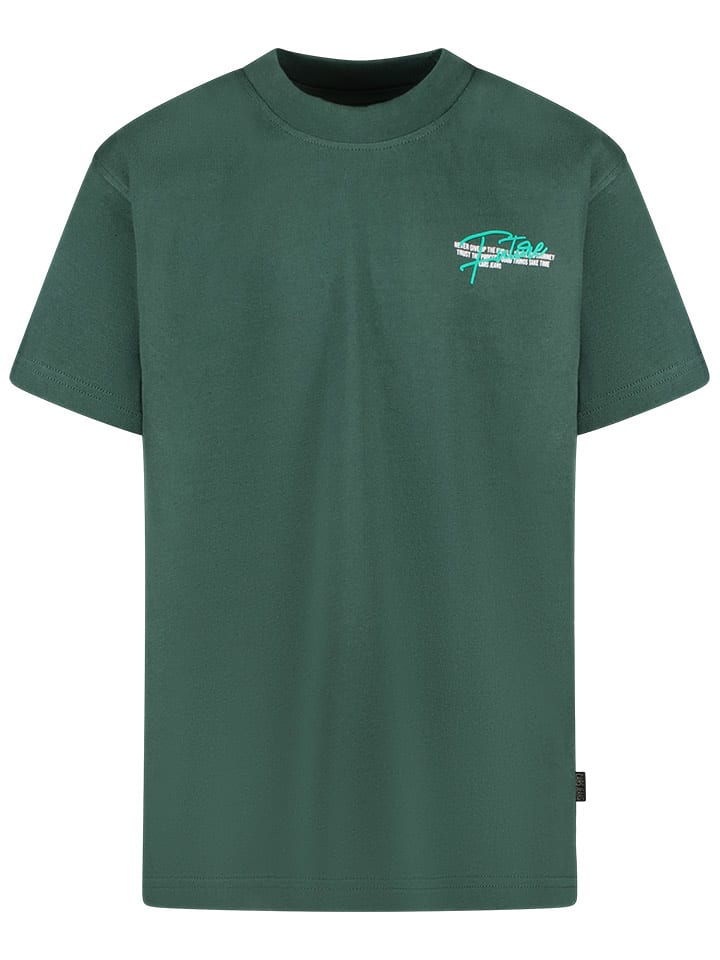 Cars Koszulka "Feturo" w kolorze zielonym rozmiar: 140