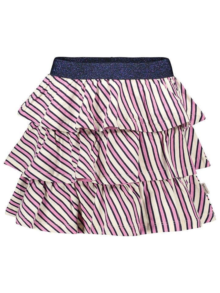 B.Nosy Spódnica w kolorze jasnoróżowo-kremowo-granatowym rozmiar: 98