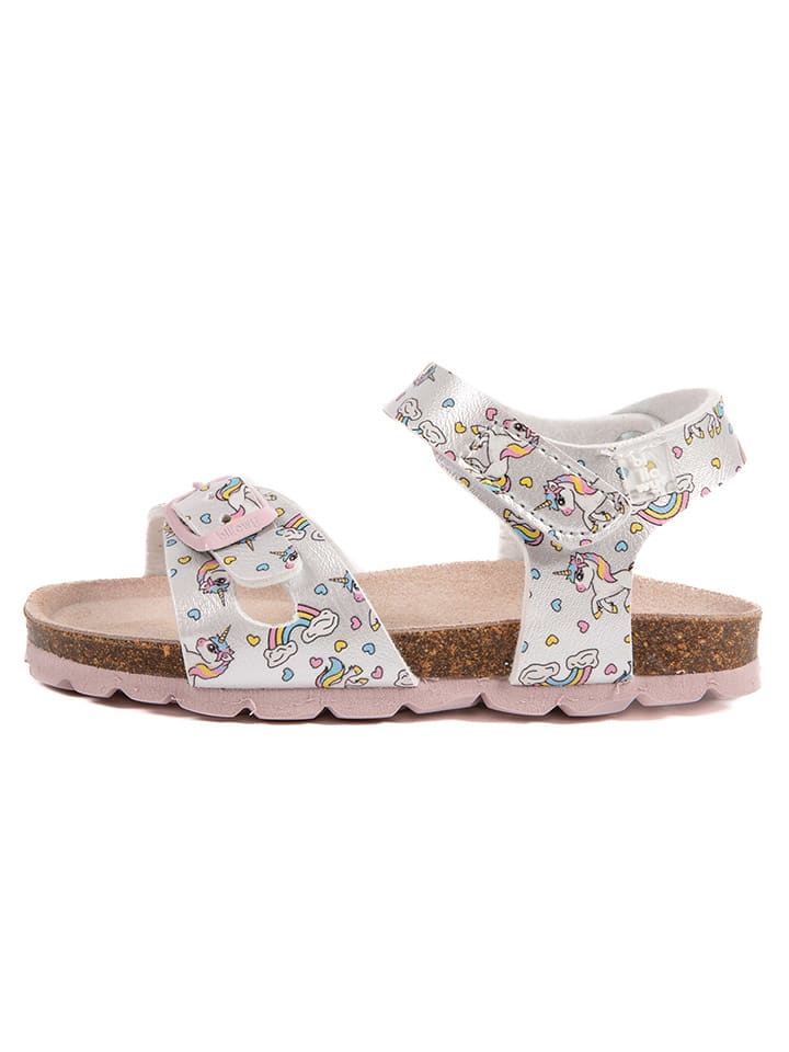 billowy Sandały "Rosso" w kolorze srebrnym rozmiar: 23