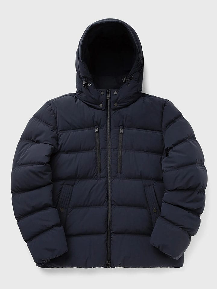 Woolrich Kurtka puchowa w kolorze granatowym rozmiar: M