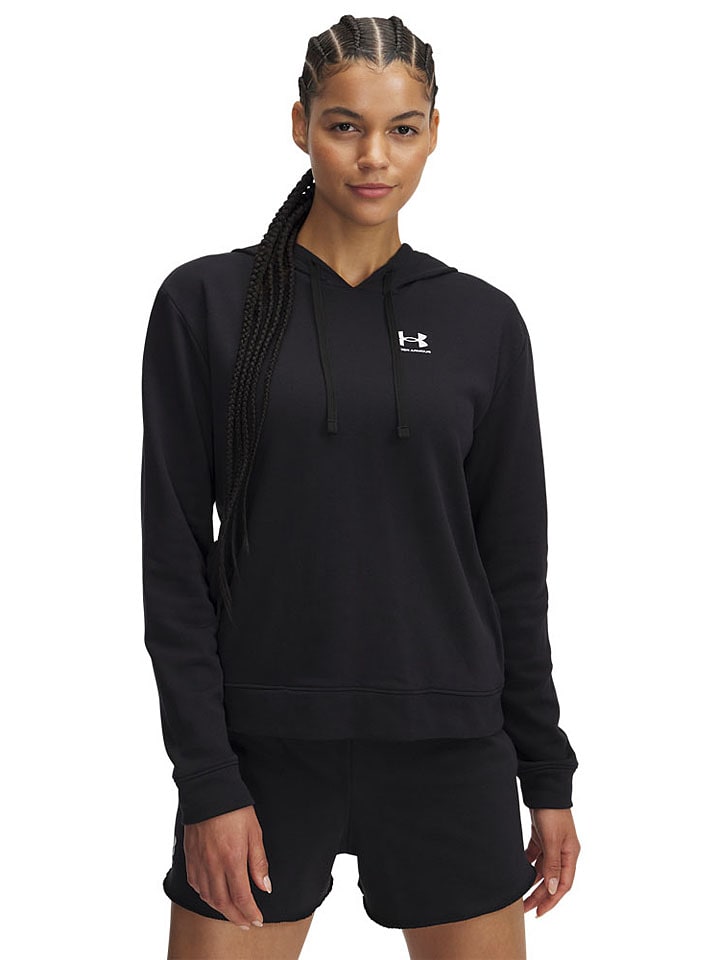 Under Armour Bluza "Rival Terry" w kolorze czarnym rozmiar: M