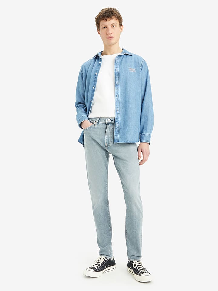Levi´s Dżinsy "512" - Slim fit - w kolorze błękitnym rozmiar: W34/L32