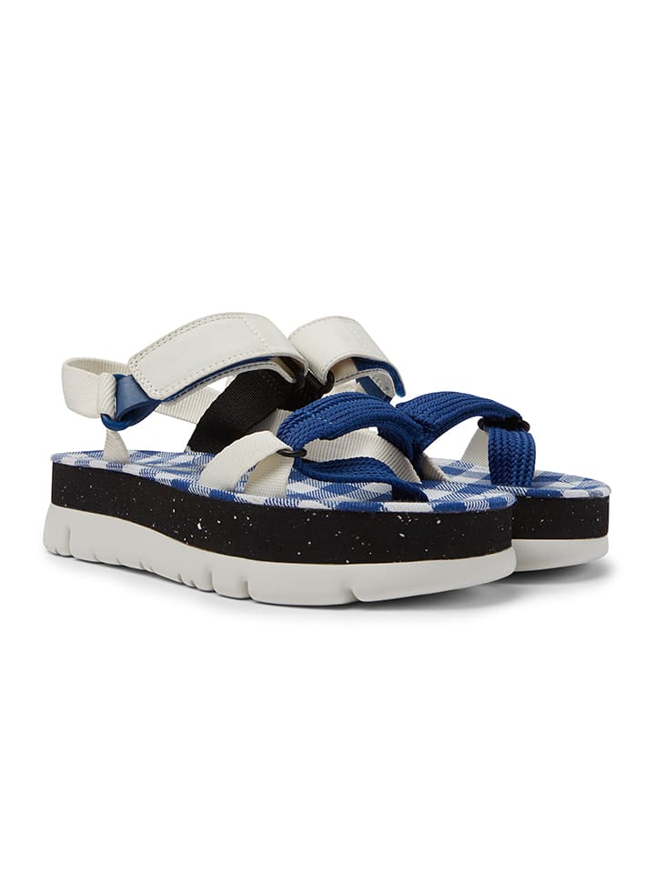 Camper Sandały w kolorze niebiesko-białym rozmiar: 38