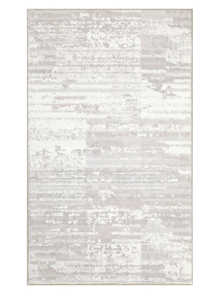 Wecon Home Dywanik łazienkowy "Bad Mauri" w kolorze kremowo-szarym rozmiar: 60x100 cm