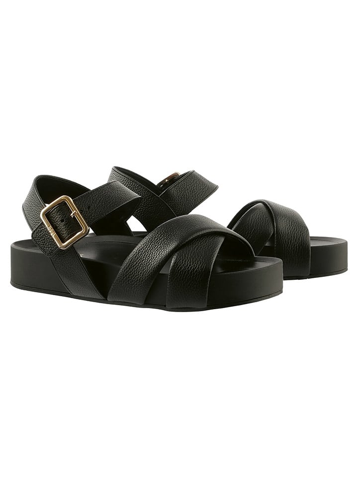 Högl Skórzane sandały w kolorze czarnym rozmiar: 41