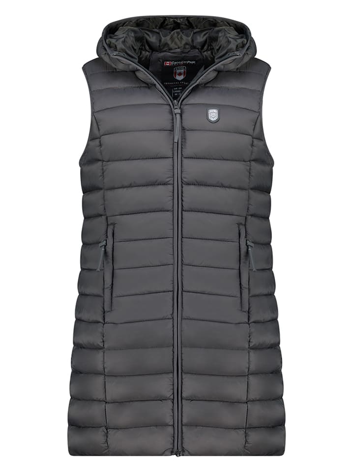 Canadian Peak Kamizelka pikowana "Vakitaleak" w kolorze antracytowym rozmiar: M