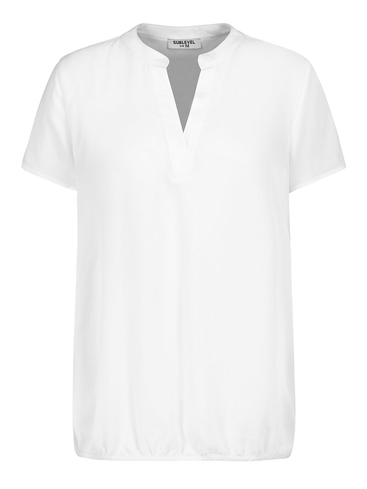Sublevel Bluzka w kolorze białym rozmiar: M