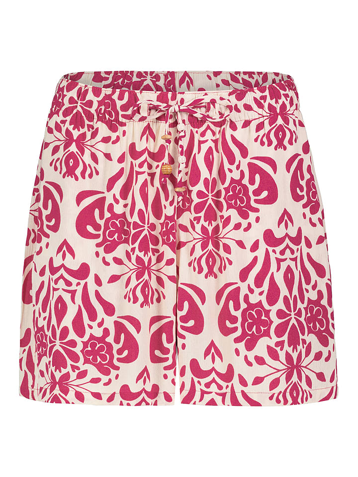 Eight2Nine Szorty w kolorze kremowo-różowym rozmiar: S