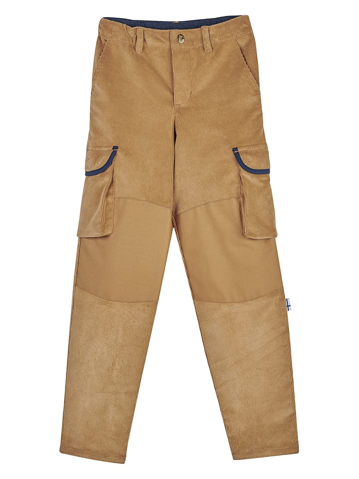 finkid Spodnie funkcyjne "Kelkka" w kolorze beżowym rozmiar: 100/110