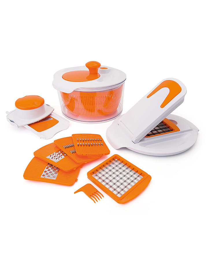 Trendy Kitchen by EXCÉLSA Szpatułka "Abili" w kolorze pomarańczowym do sałatek - wys. 14 cm rozmiar: onesize