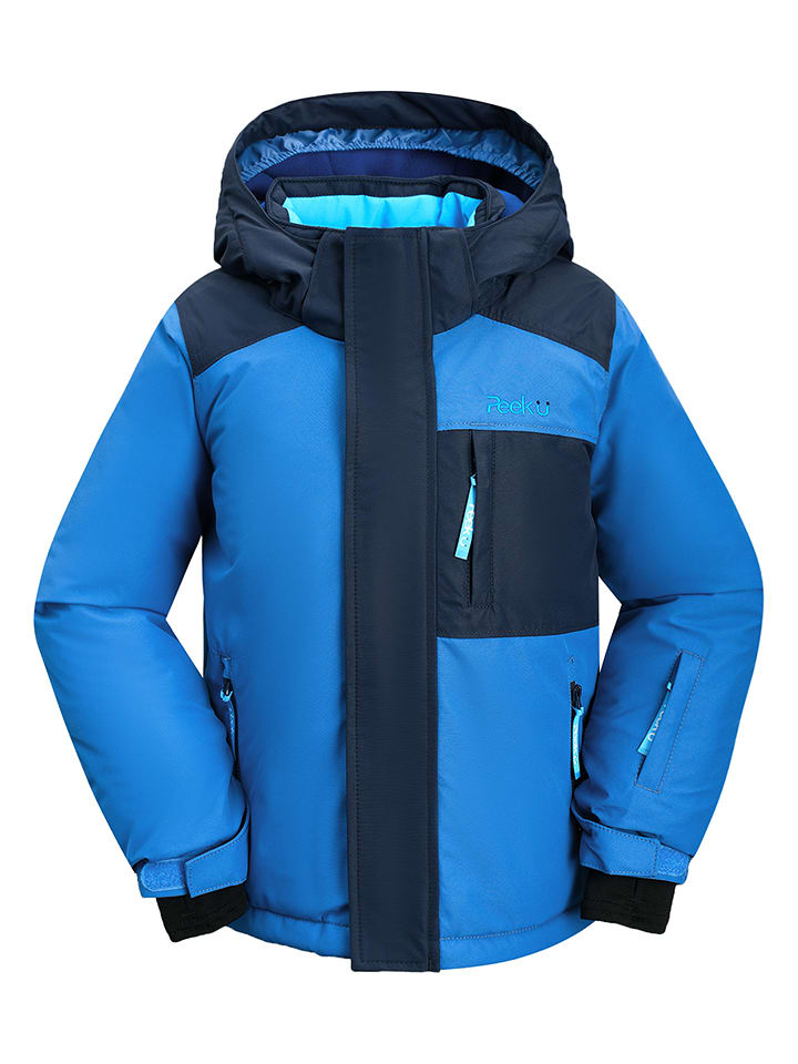 Peek U Kurtka narciarska "Cyrus" w kolorze niebieskim rozmiar: 92