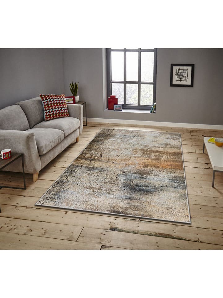 Mioli Dywan w kolorze beżowo-niebieskim rozmiar: 100x140 cm