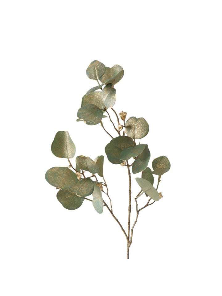 Boltze Dekoracyjna gałązka "Eukalyptus" w kolorze zielonym - 30 x 82 cm rozmiar: onesize