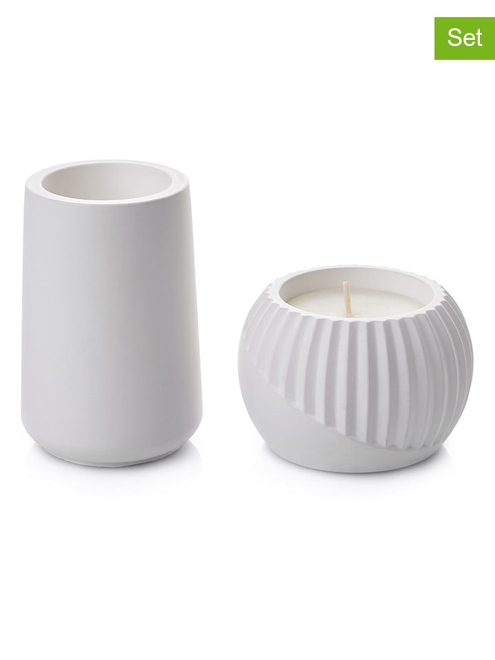 Lucky Bees 2-częściowy zestaw w kolorze białym rozmiar: onesize