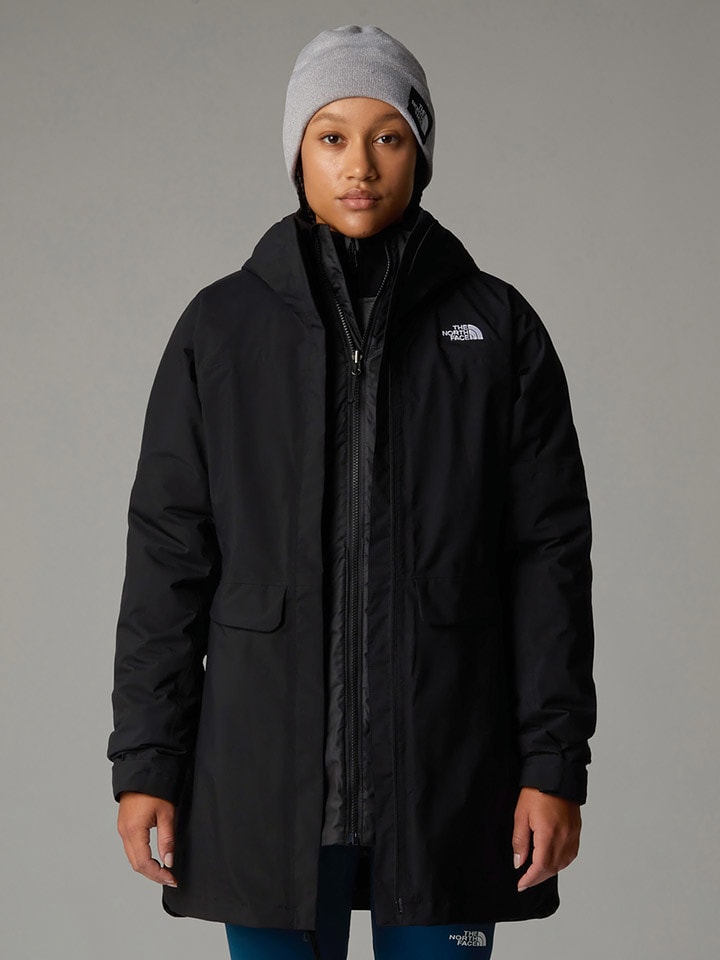 The North Face Parka funkcyjna 3w1 w kolorze czarnym rozmiar: M