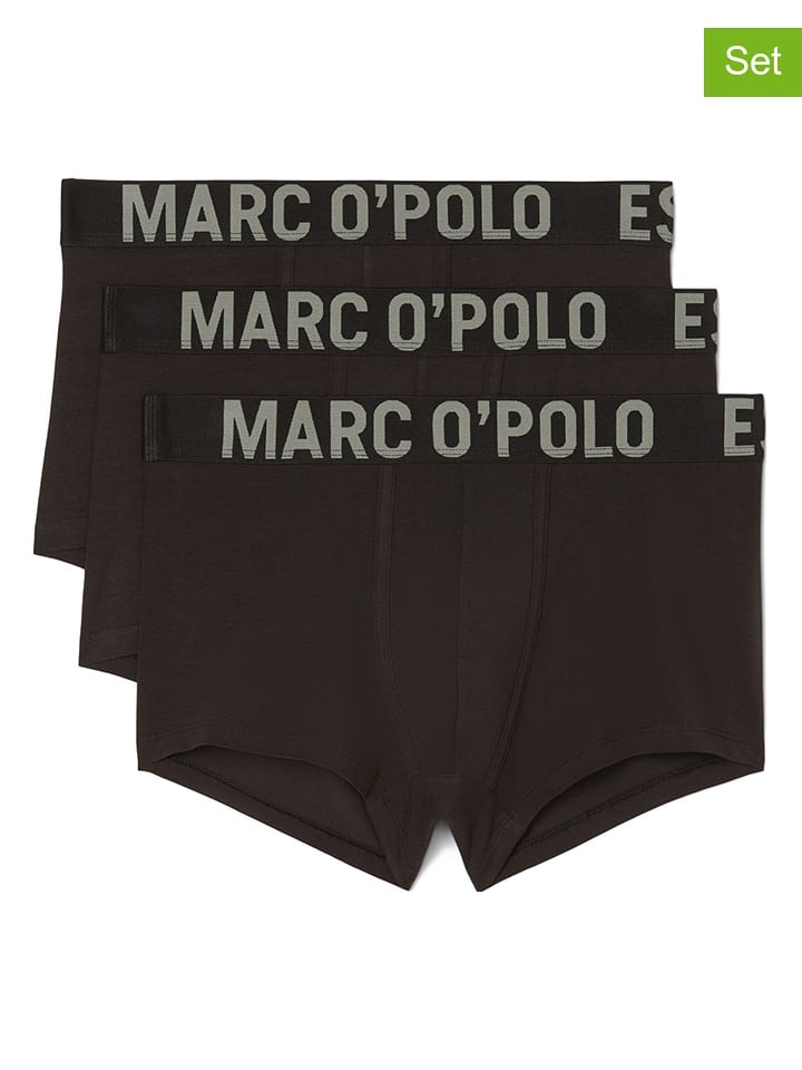 Marc O´Polo Bodywear Bokserki (3 pary) w kolorze czarnym rozmiar: XXL