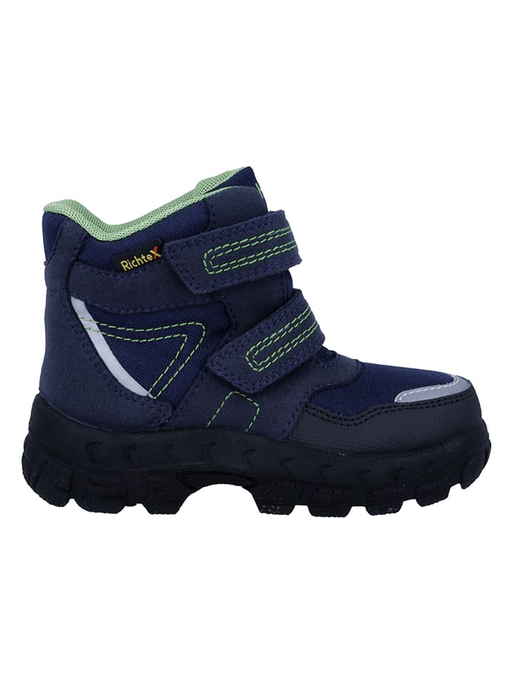 Richter Shoes Botki zimowe "Davos" w kolorze granatowym rozmiar: 37
