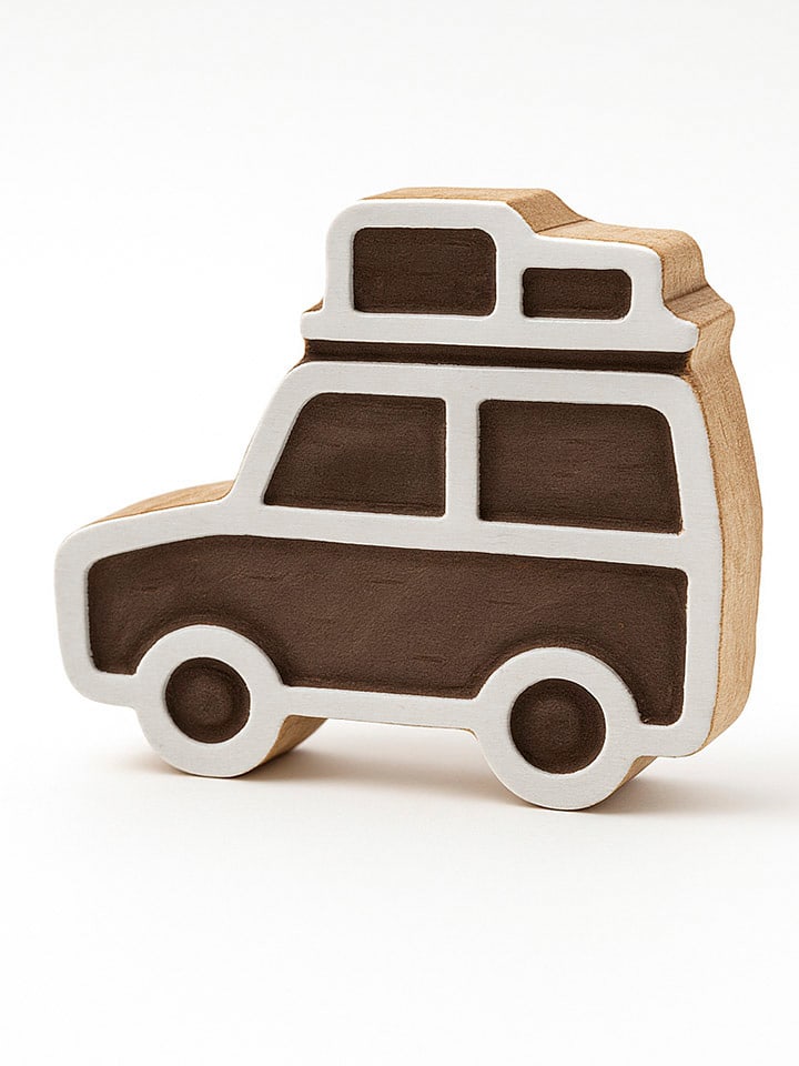 Samimi Stempel "Motorhome" w kolorze jasnobrązowo-białym - 7 x 6,5 cm rozmiar: onesize
