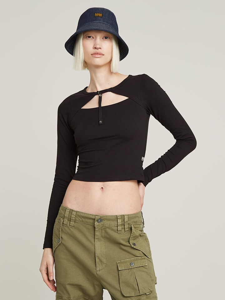 G-Star Koszulka w kolorze czarnym rozmiar: XS