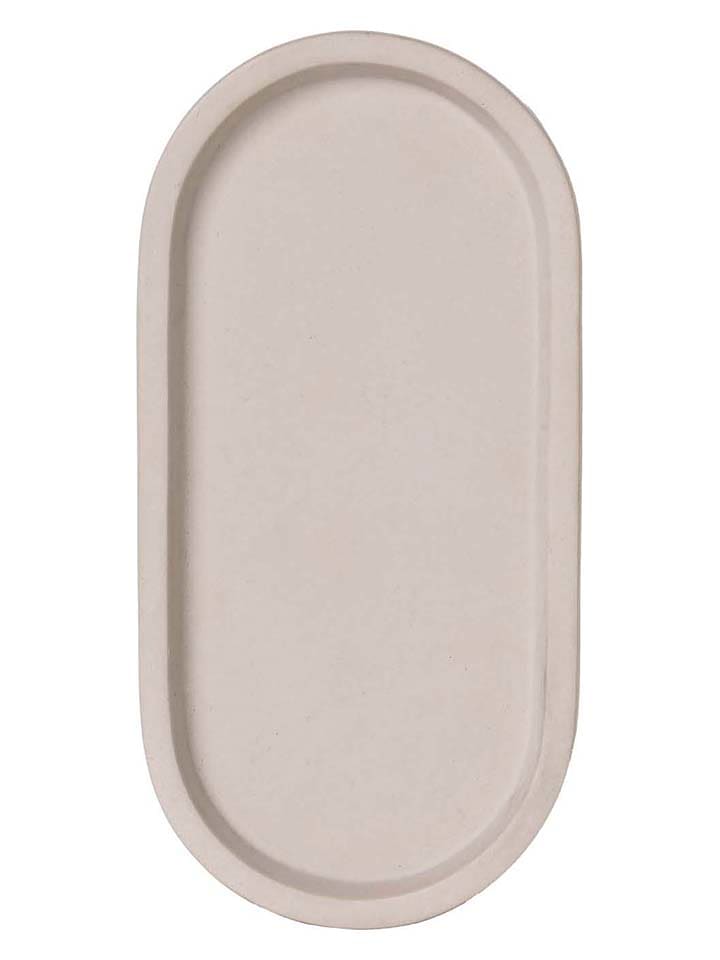 AVA & MAY Taca w kolorze beżowym - 31 x 17 cm rozmiar: onesize