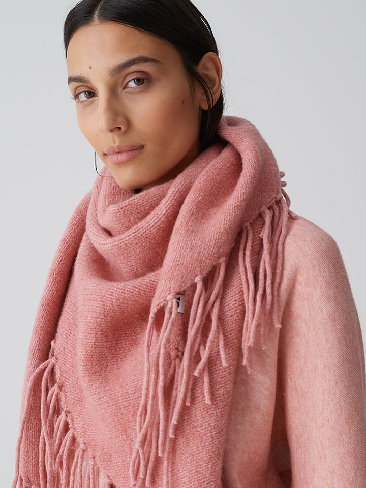 OPUS Szal w kolorze jasnoróżowym rozmiar: onesize