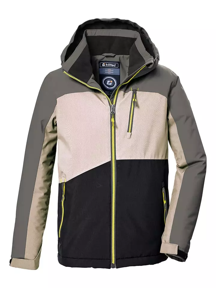 Killtec Kurtka funkcyjna w kolorze czarno-kremowo-szarym rozmiar: 116