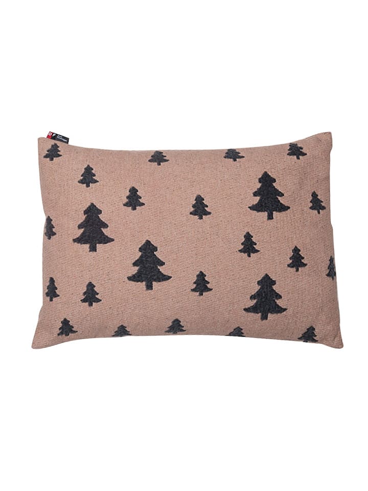 David Fussenegger Poszewka "Tannen" w kolorze czarno-jasnobrązowym na poduszkę rozmiar: 40x60 cm
